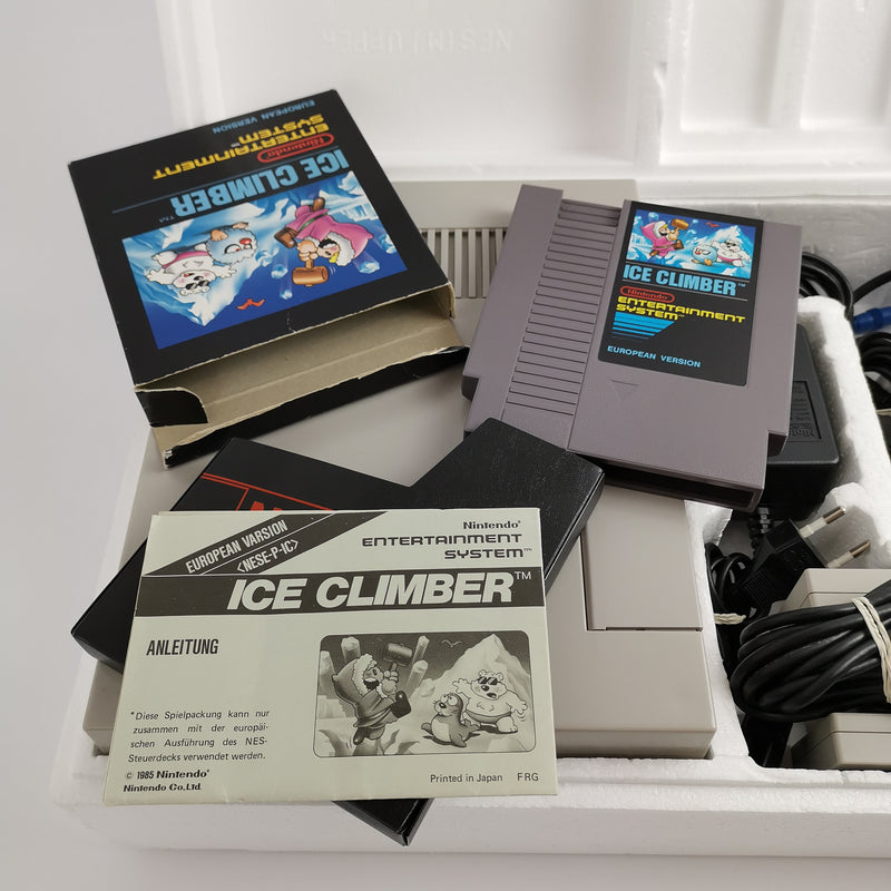 Nintendo Entertainment System Console: NES Ice Climber SET | OVP - PAL FRG