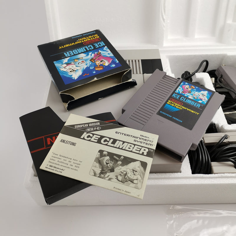 Nintendo Entertainment System Konsole : NES Ice Climber SET  | OVP PAL FRG - [2]
