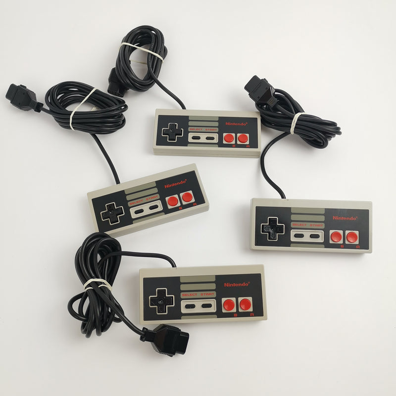 Nintendo Entertainment System Console: NES 4 Controllers &amp; 5 Games | PAL FRG