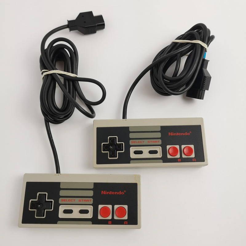 Nintendo Entertainment System Konsole : NES 2 Controller & Kabel | PAL FRG