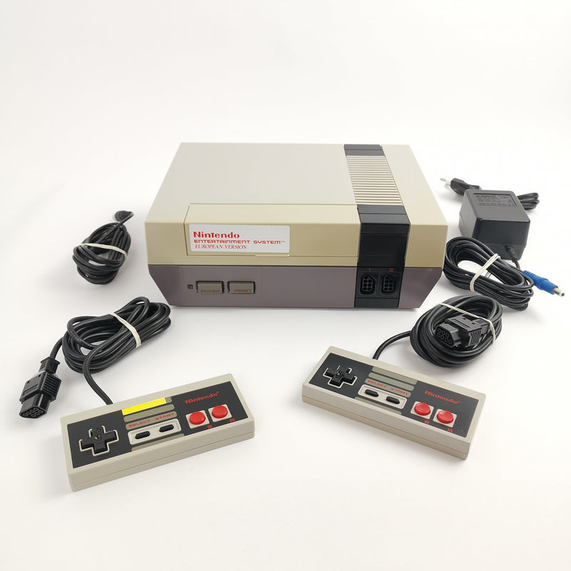 Nintendo Entertainment System Konsole : NES 2 Controller & Kabel | PAL ESP