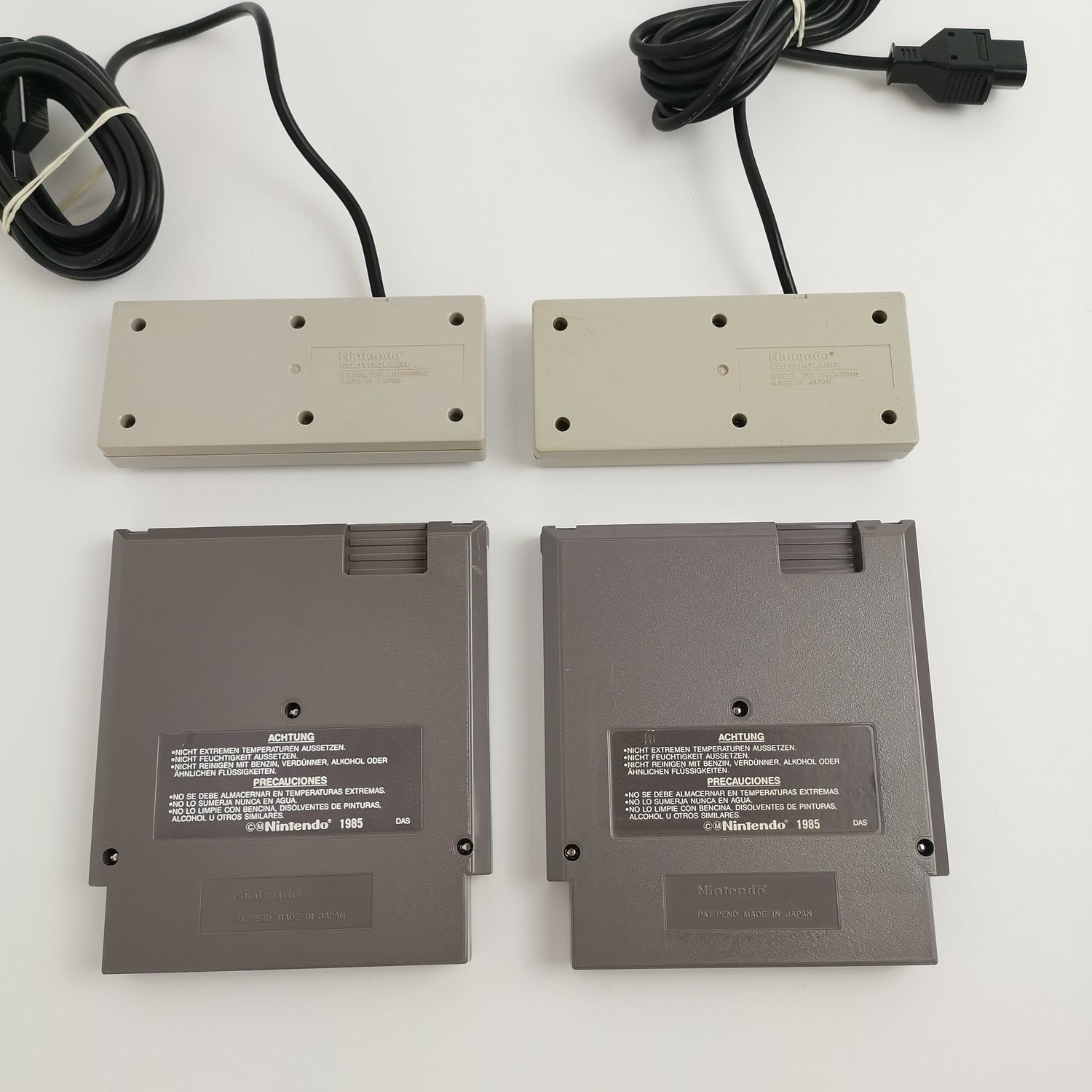 Nintendo Entertainment System Console: NES 2 Controller & 2 Games | PAL NOE