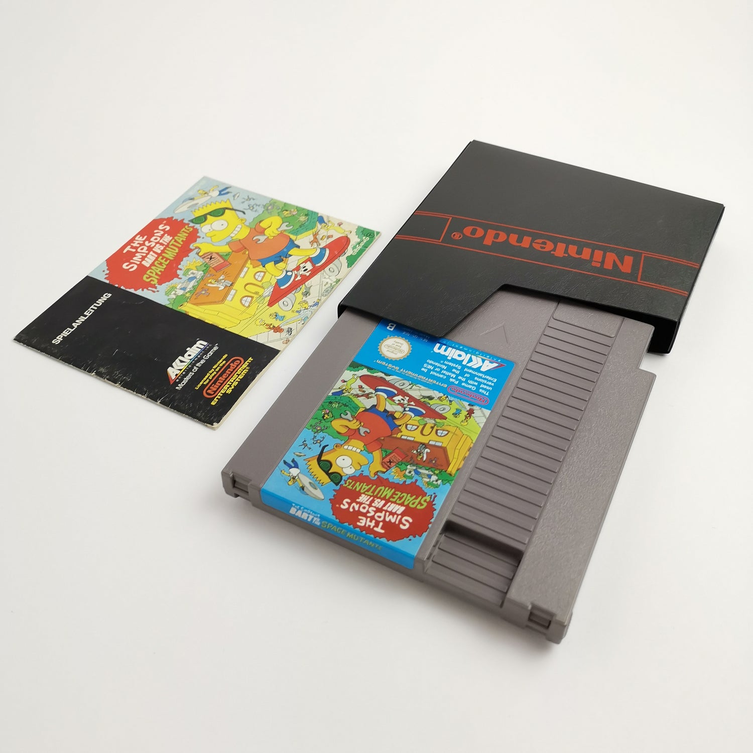 Nintendo Entertainment System Spiel : The Simpsons Bart vs the Space Mutants NES