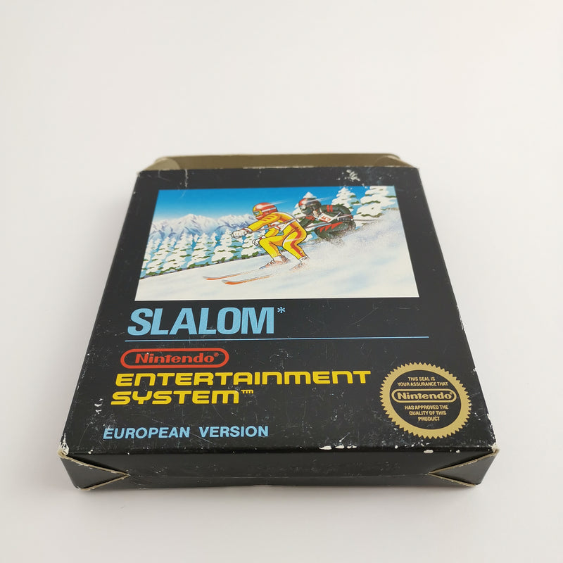 Nintendo Entertainment System Game: NES Bee Graves - Slalom | PAL - original packaging