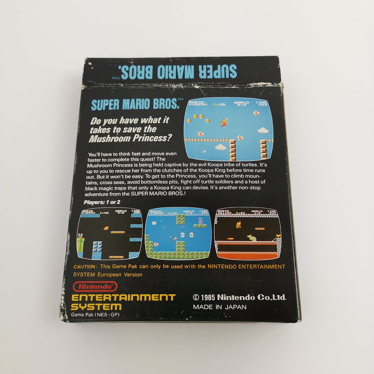 Nintendo Entertainment System Game: NES Bee Graves - Super Mario Bros. OVP
