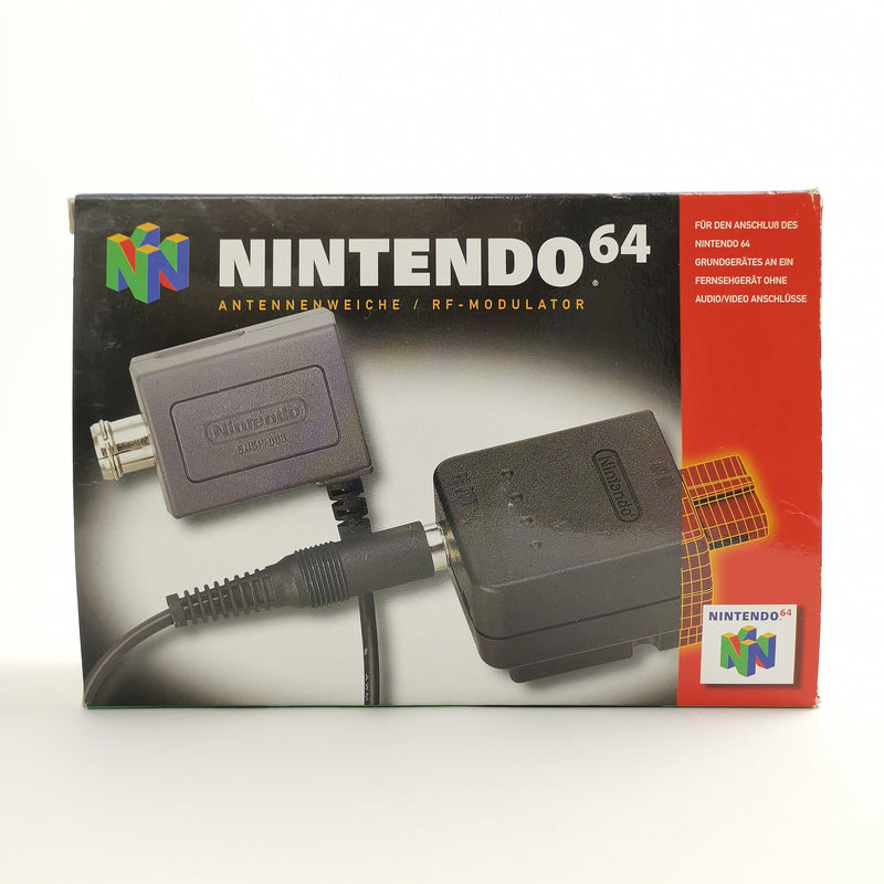 Nintendo 64 Zubehör : RF-Modulator / Antennenweiche | N64 OVP - PAL