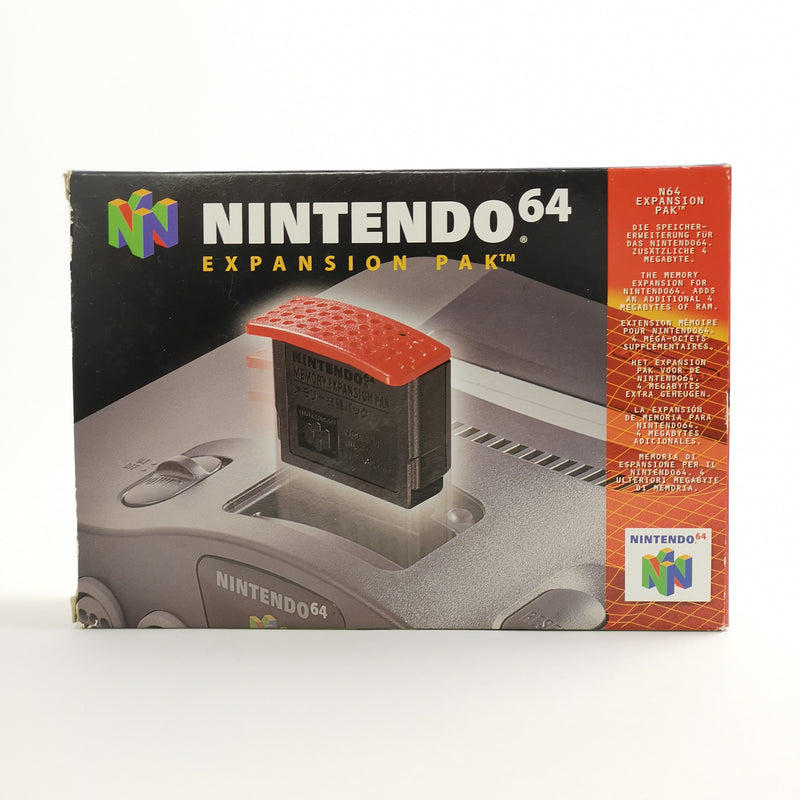 Nintendo 64 Zubehör : Expansion Pak Ram Erweiterung | N64 OVP - PAL [2]