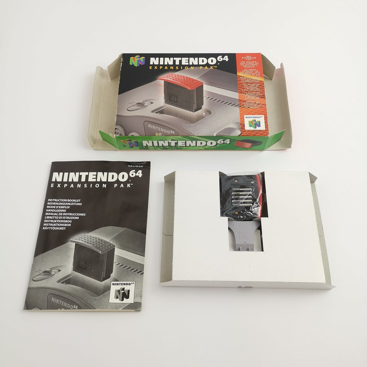 Nintendo 64 Zubehör : Expansion Pak Ram Erweiterung | N64 OVP - PAL [2]