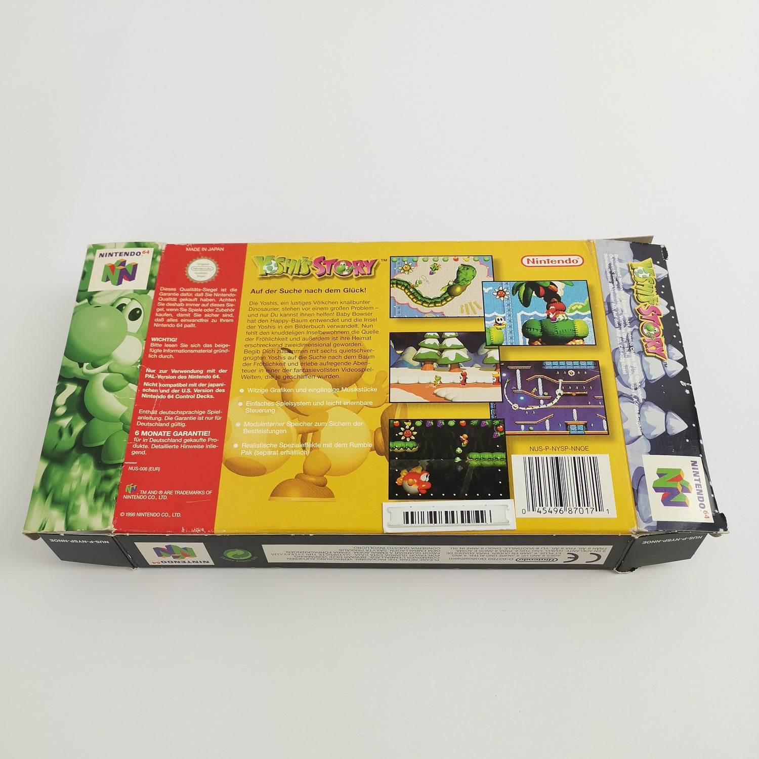 Nintendo 64 Spiel : Yoshi´s Story | N64 OVP Yoshi - PAL Version NNOE