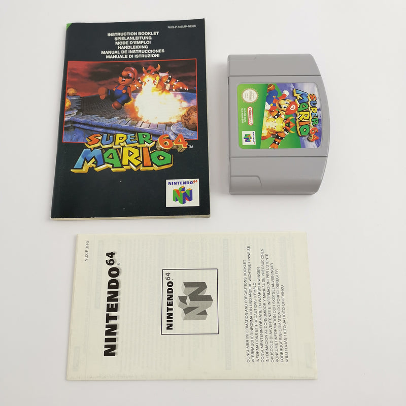 Nintendo 64 Spiel : Super Mario 64 | N64 OVP - PAL Version NOE