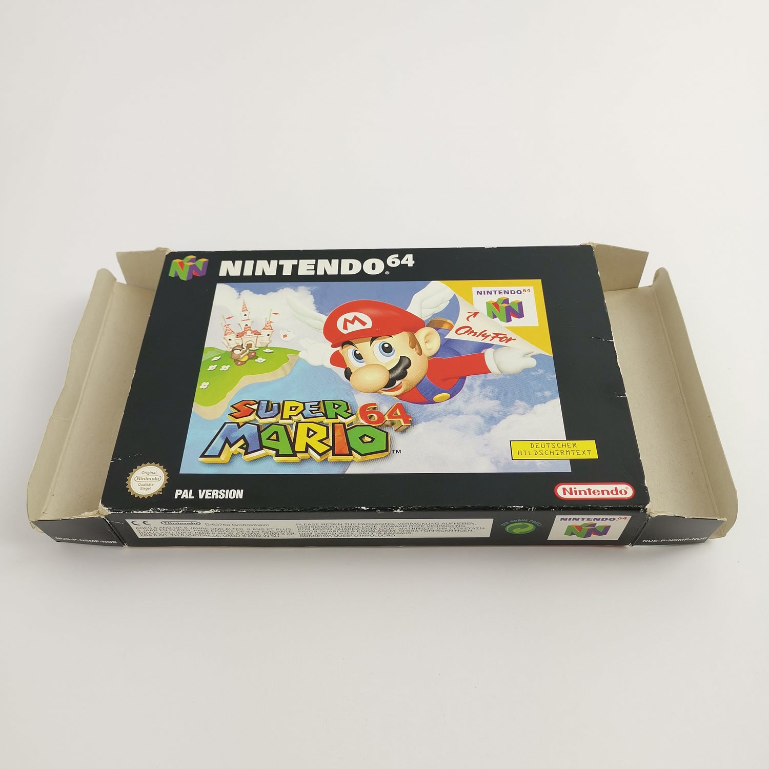 Nintendo 64 Spiel : Super Mario 64 | N64 OVP - PAL Version NOE