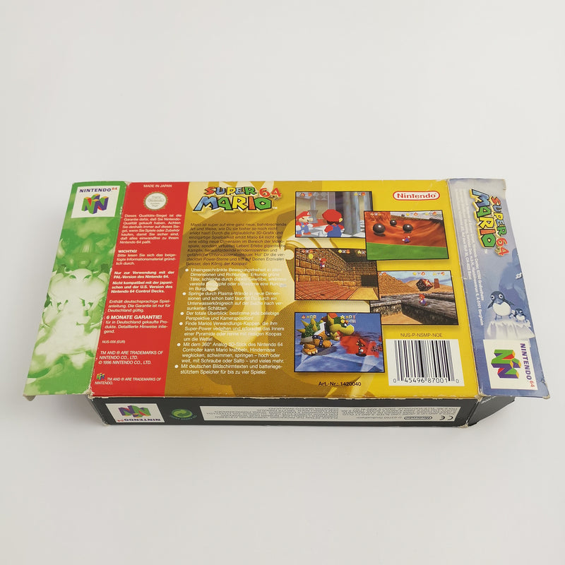 Nintendo 64 Spiel : Super Mario 64 | N64 OVP - PAL Version NOE
