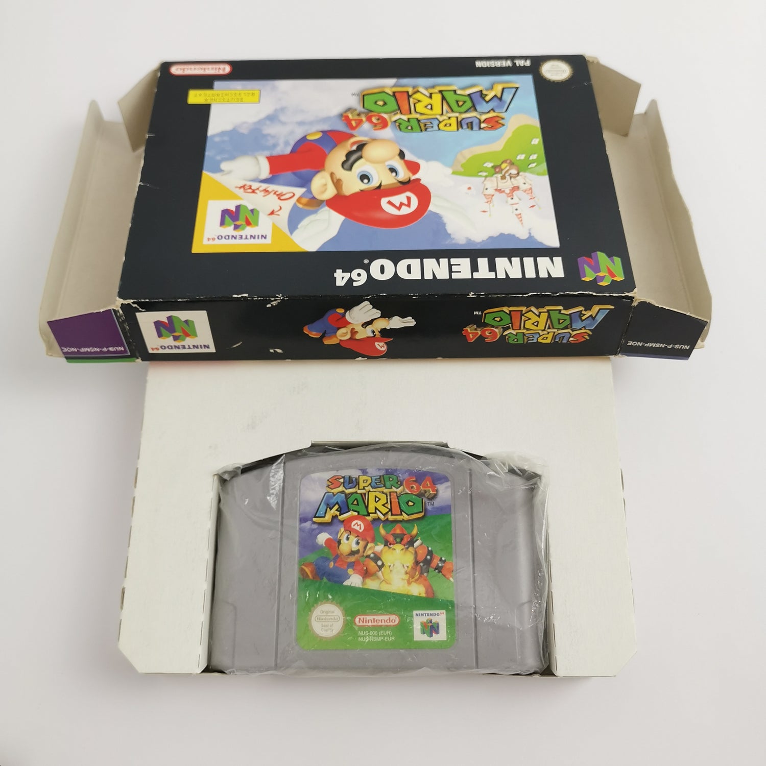 Nintendo 64 Spiel : Super Mario 64 | N64 OVP - PAL Version NOE