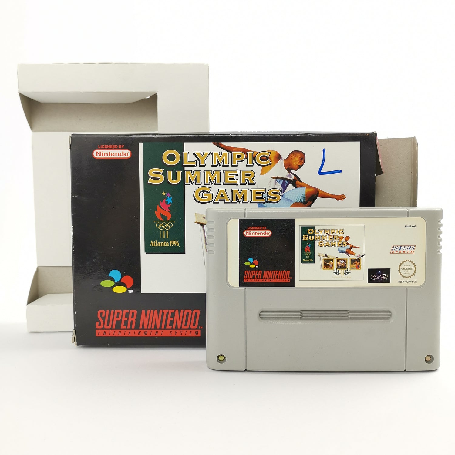 Super Nintendo Spiel : Olympic Summer Games | SNES OVP - PAL EUR