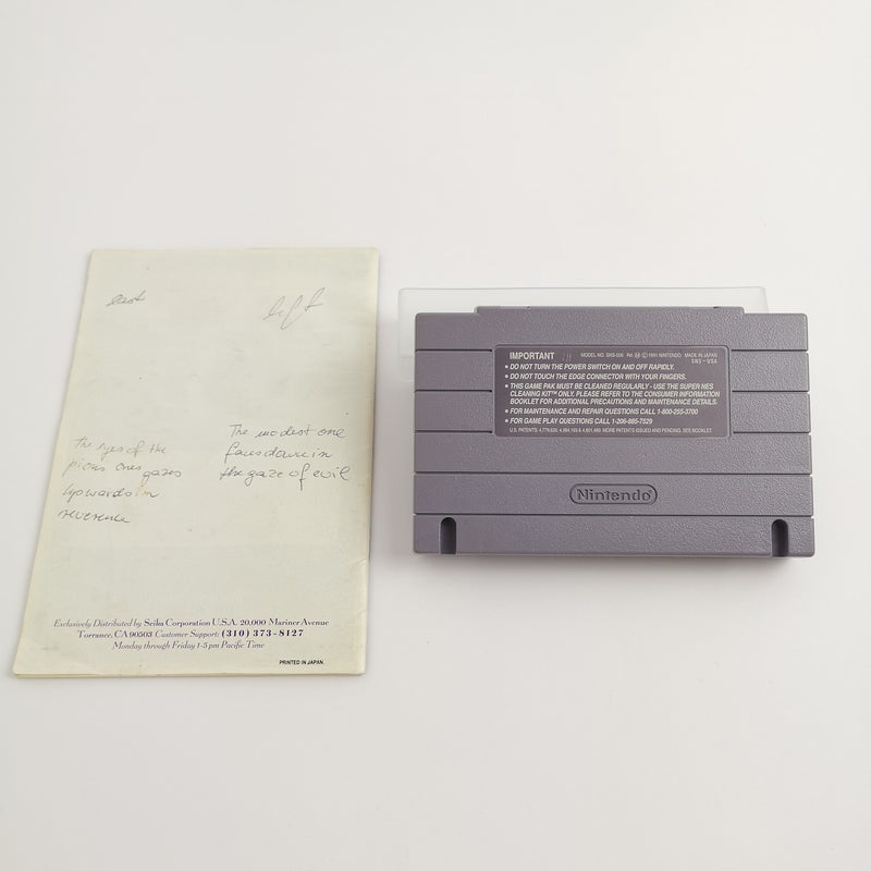 Super Nintendo Spiel : Lagoon | SNES OVP - NTSC-U/C USA Verison