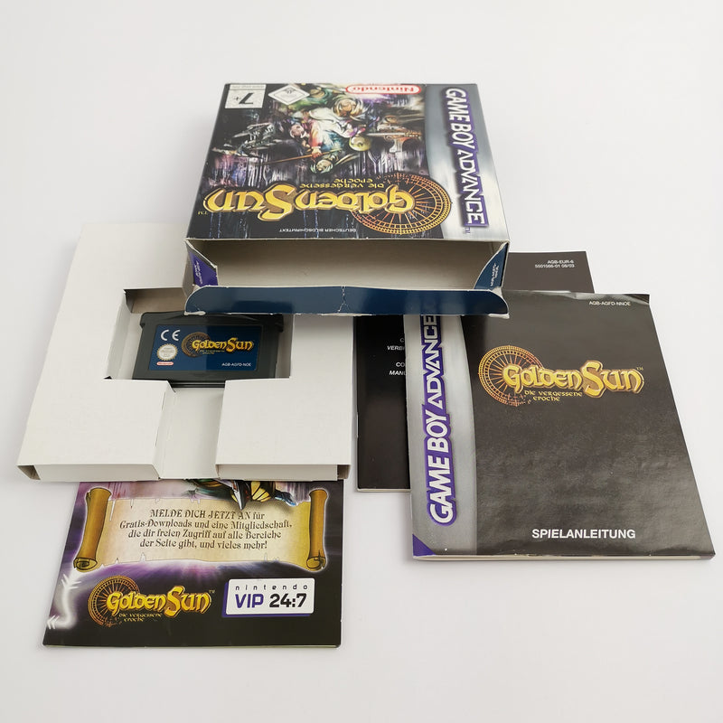 Nintendo Game Boy Advance Spiel : Golden Sun Die vergessene Epoche | GBA OVP PAL