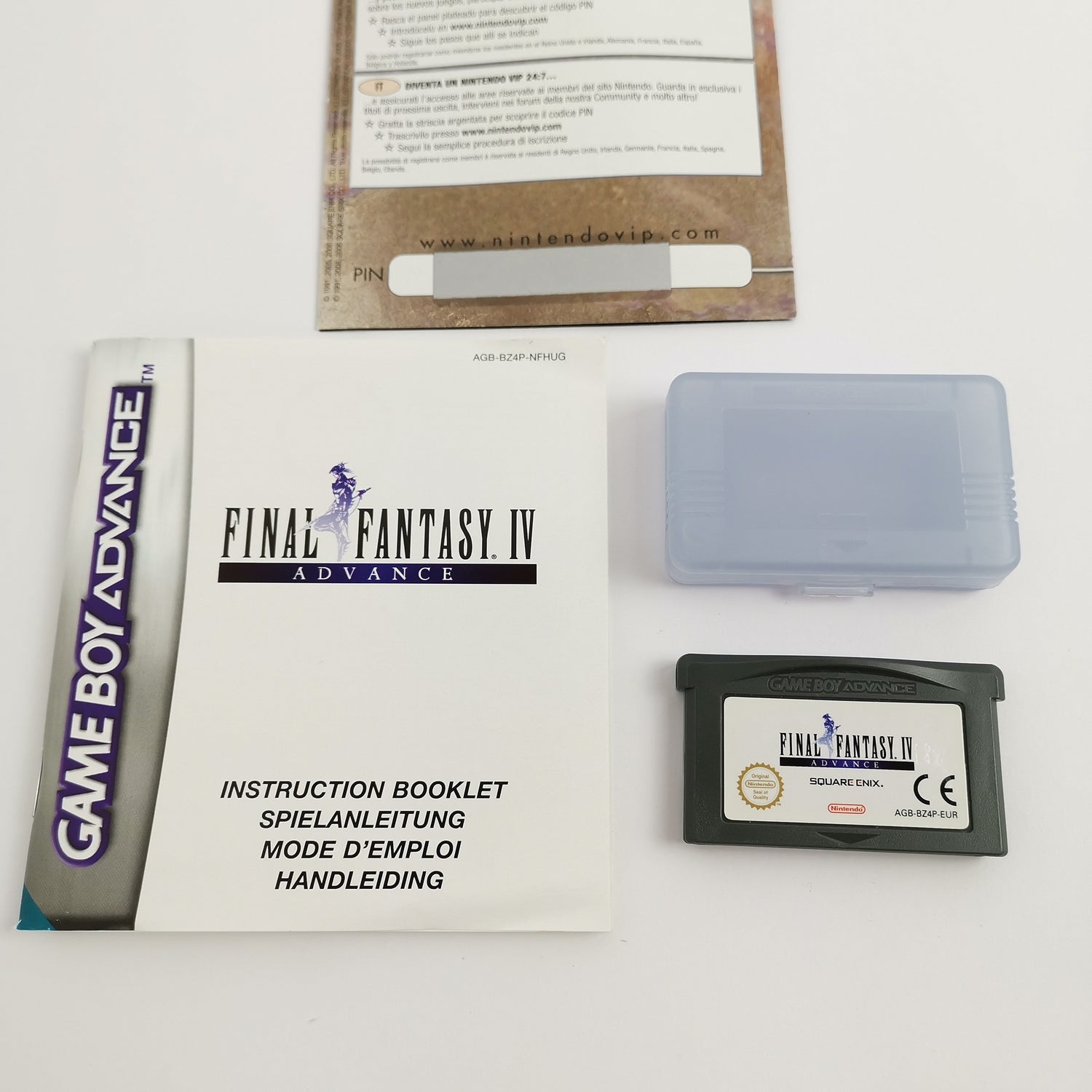 Nintendo Game Boy Advance Spiel : Final Fantasy IV 4 | Gameboy GBA - OVP PAL