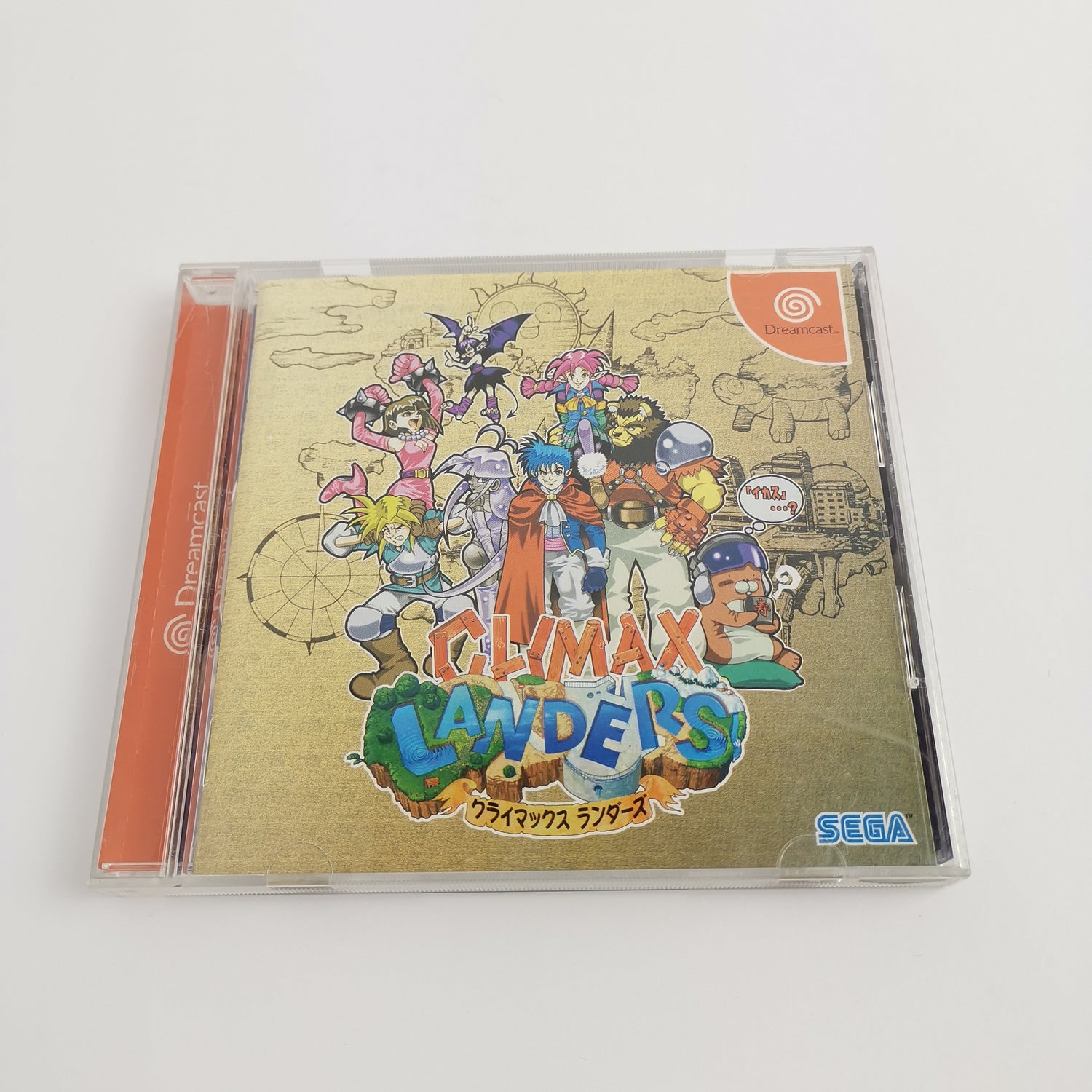 Japanese Sega Dreamcast Game: Climax Landers | DC OVP - NTSC-J JAPAN