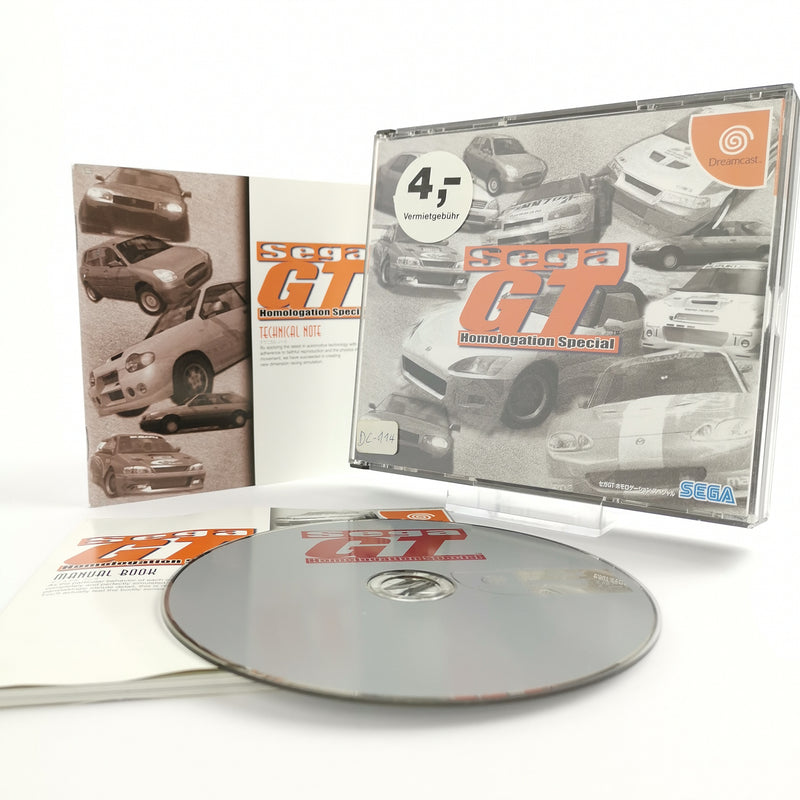 Japanese Sega Dreamcast Game : Sega GT Homologation Special | DC original packaging JAPAN