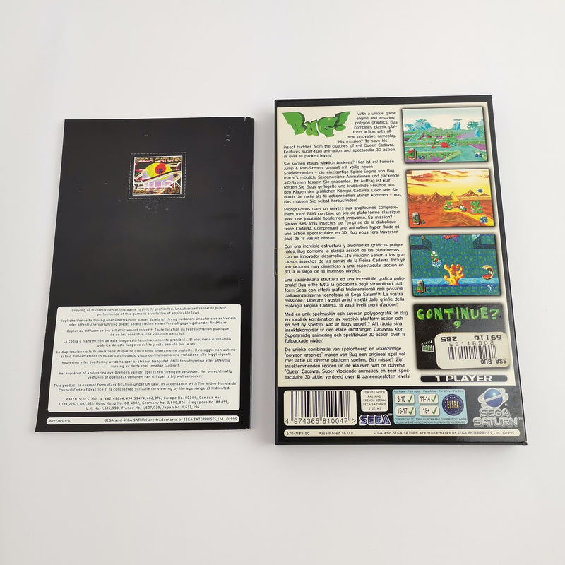 Sega Saturn Spiel : BUG! | SegaSaturn - PAL OVP