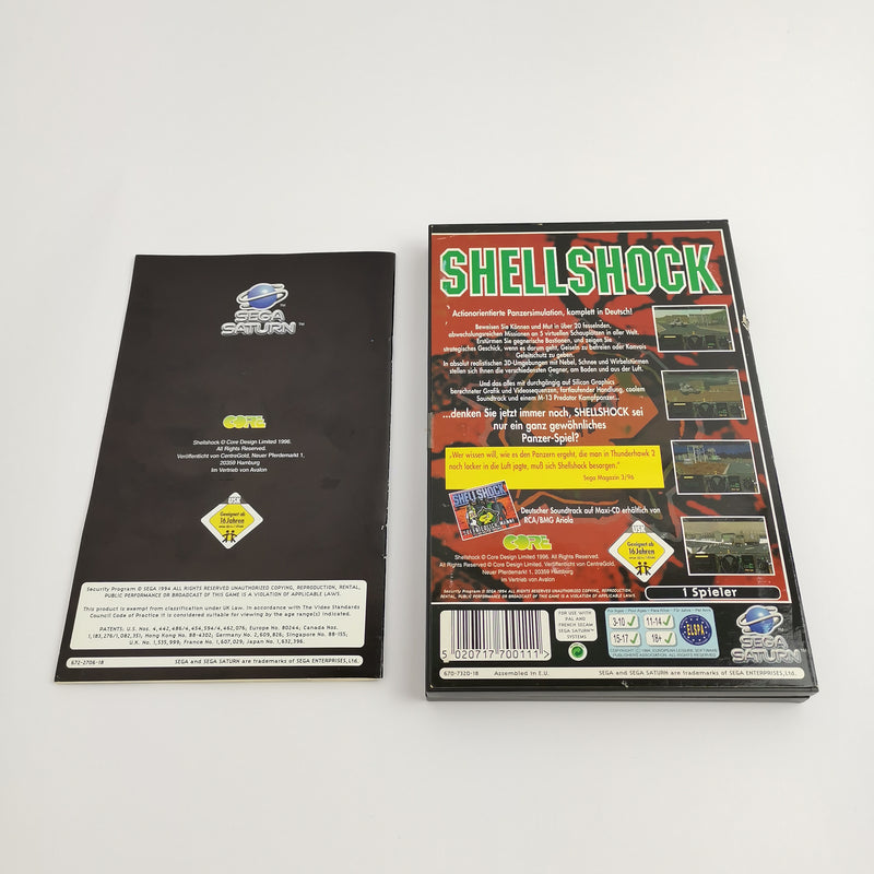 Sega Saturn Game: Shellshock | SegaSaturn - PAL OVP