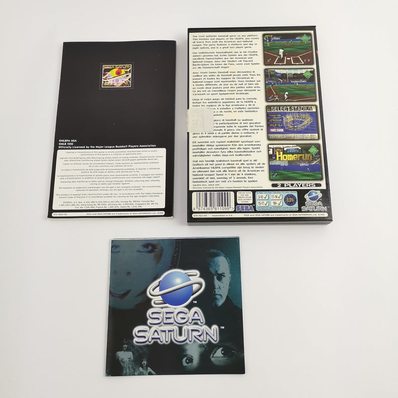 Sega Saturn Spiel : World Series Baseball | SegaSaturn - PAL OVP