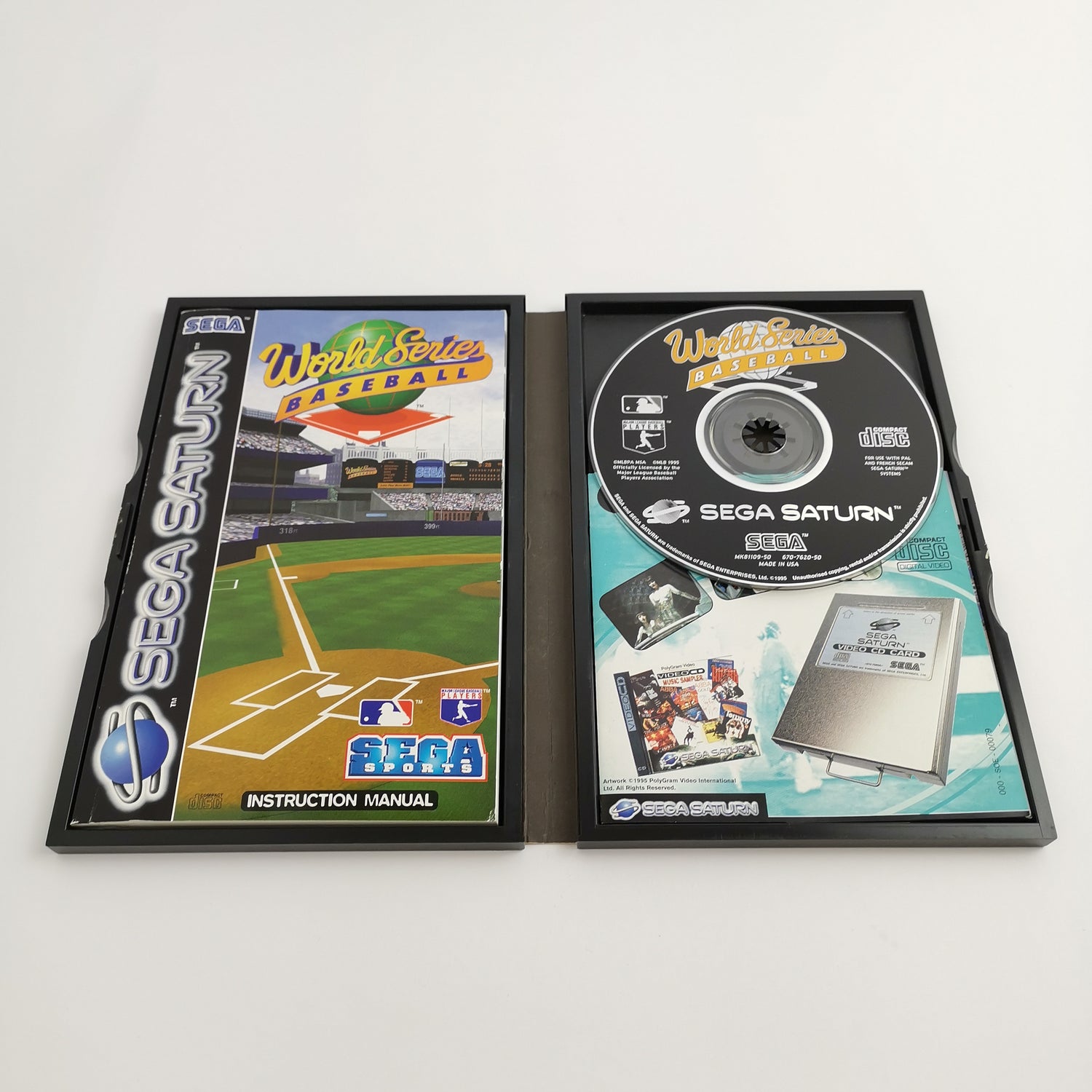 Sega Saturn Spiel : World Series Baseball | SegaSaturn - PAL OVP