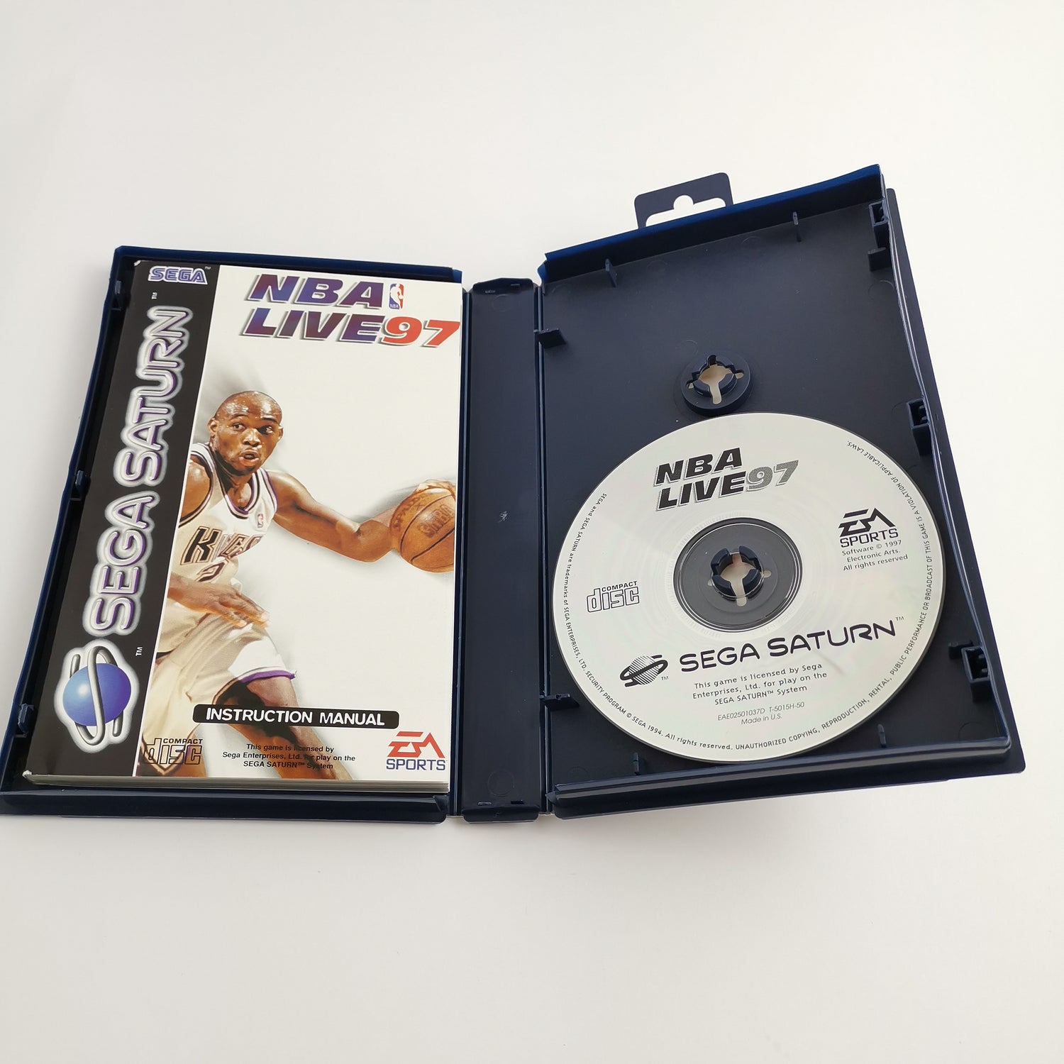 Sega Saturn Game: NBA Live 97 | Basketball SegaSaturn - PAL OVP