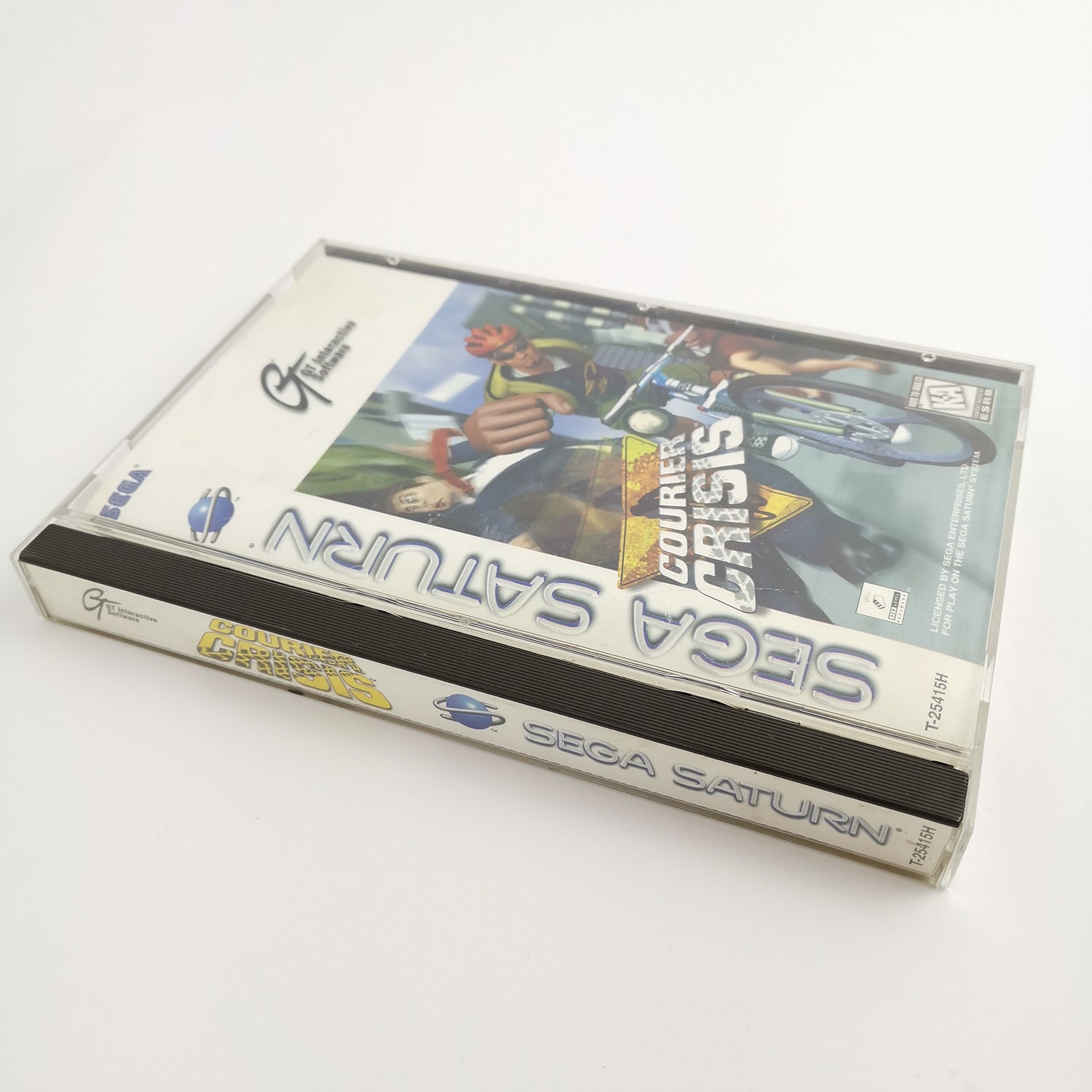 Sega Saturn Spiel : Courier Crisis |  SegaSaturn OVP - NTSC-U/C USA