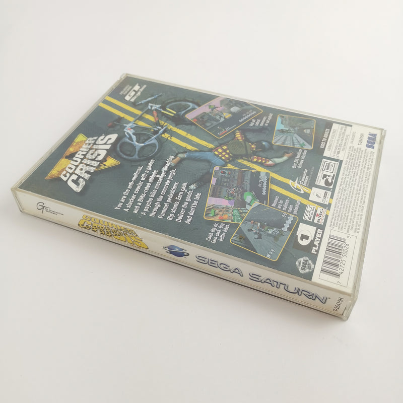 Sega Saturn Game: Courier Crisis | SegaSaturn OVP - NTSC-U/C USA