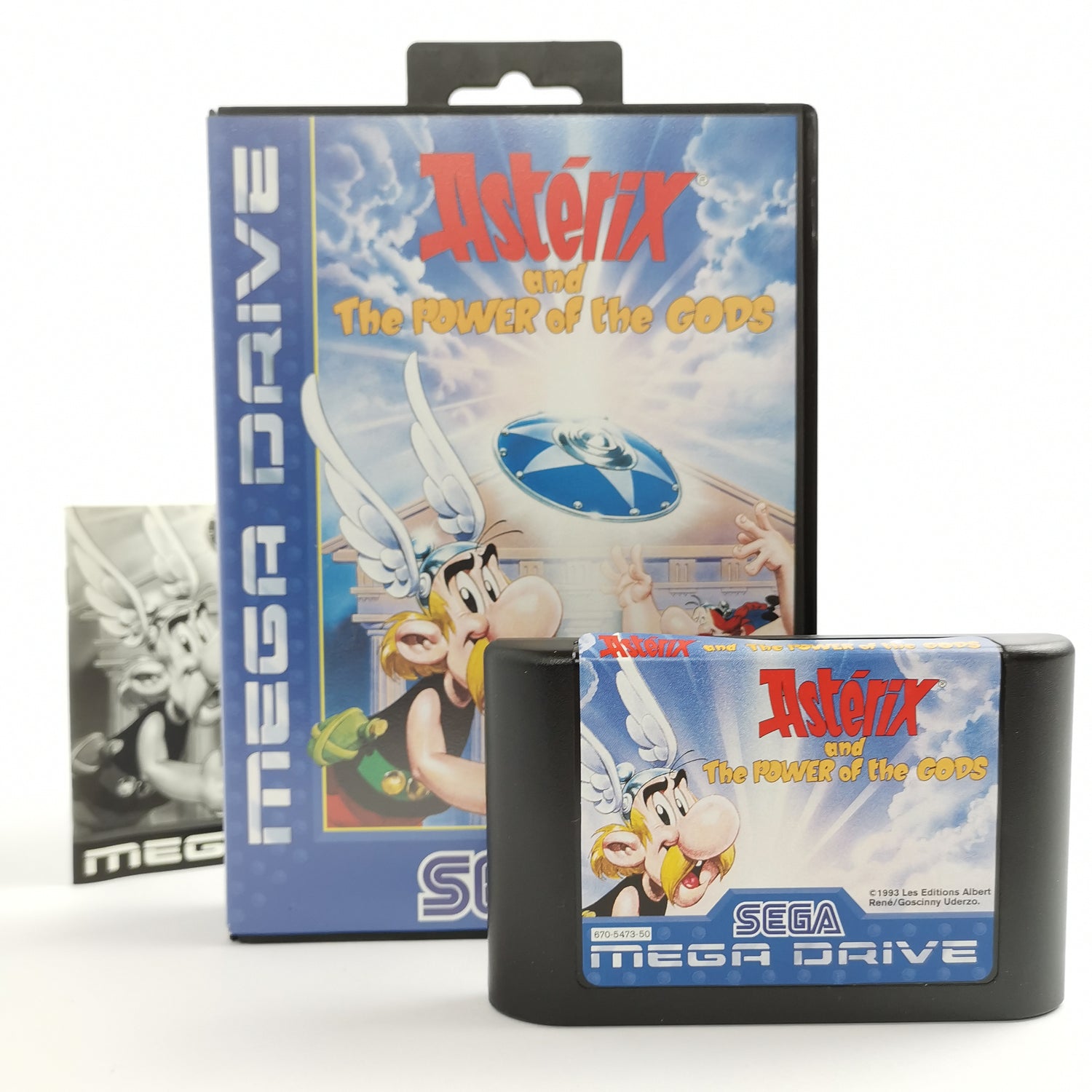Sega Mega Drive Game: Asterix and the Power of the Gods | MD MegaDrive OVP PAL