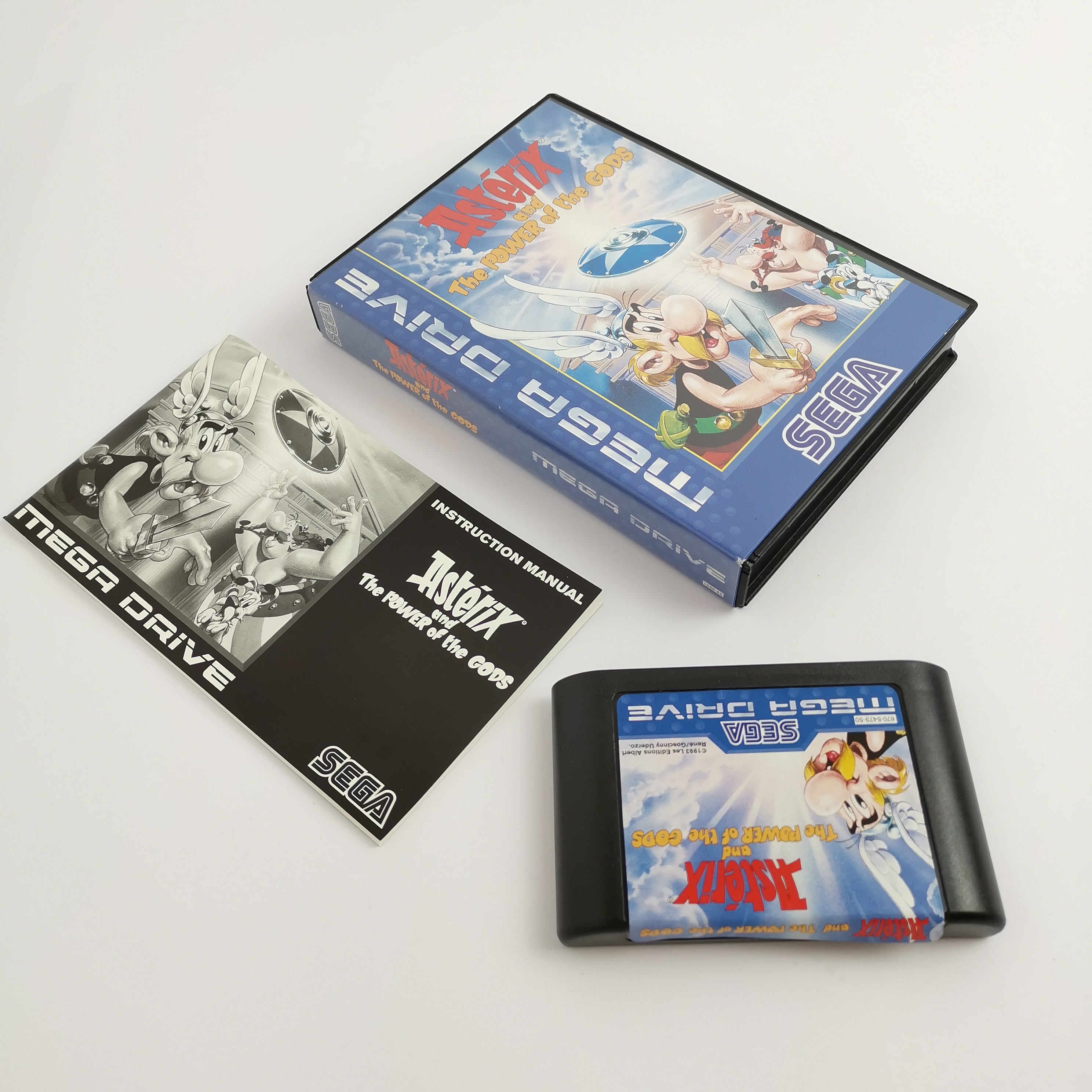 Sega Mega Drive Spiel : Asterix and the Power of the Gods | MD MegaDrive OVP PAL
