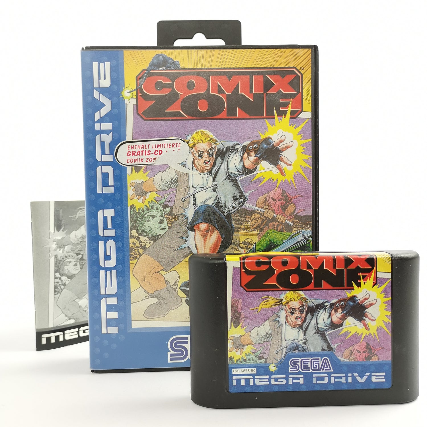 Sega Mega Drive Spiel : Comix Zone | MD MegaDrive - OVP PAL