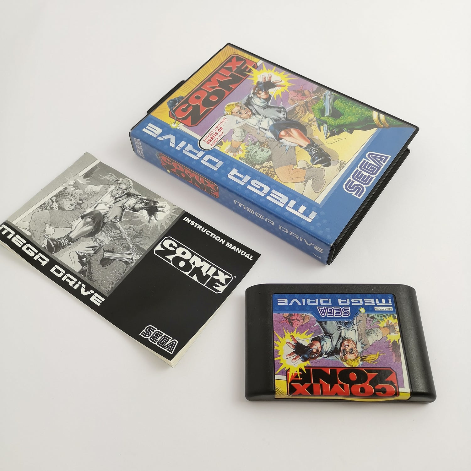 Sega Mega Drive Game : Comix Zone | MD MegaDrive - OVP PAL