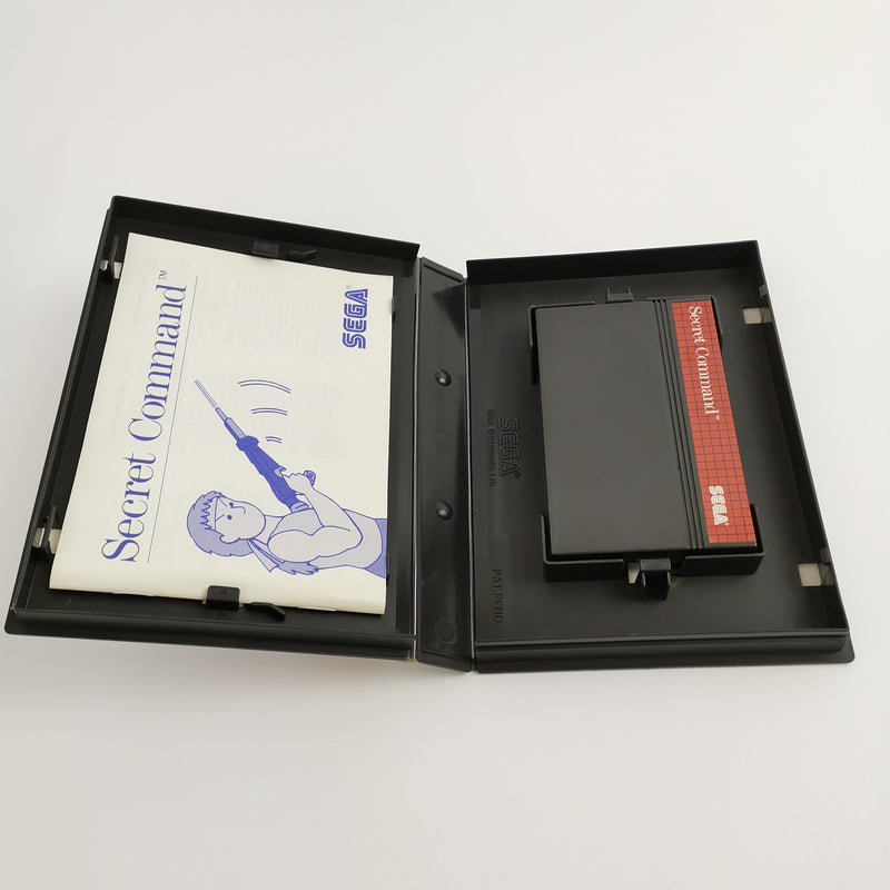 Sega Master System Spiel : Secret Command | MS MasterSystem - OVP PAL