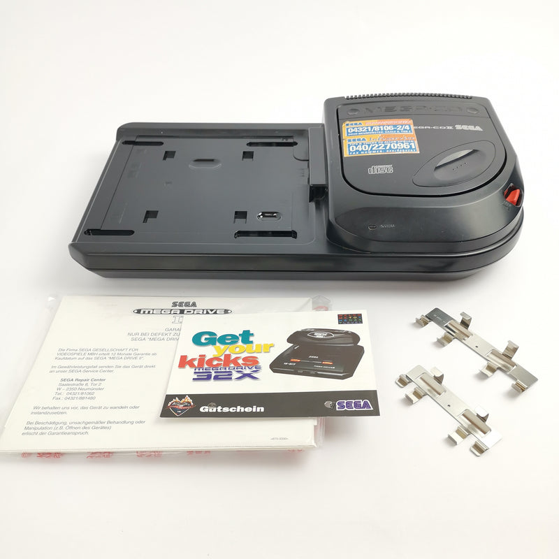 Sega Mega CD Console: Replacement Console with Instructions | MC/MD - PAL