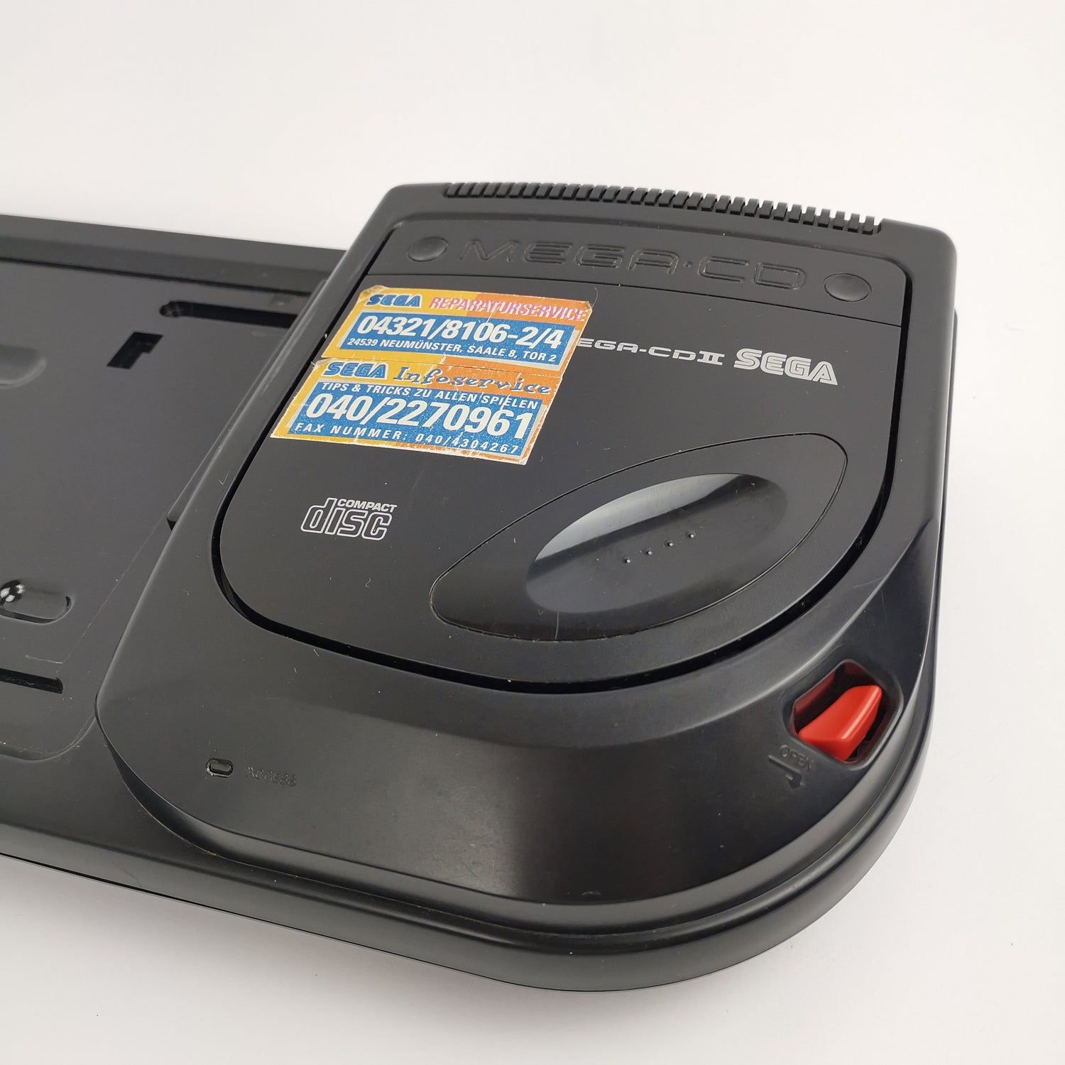 Sega Mega CD Konsole : Ersatzkonsole mit Anleitungen | MC / MD - PAL
