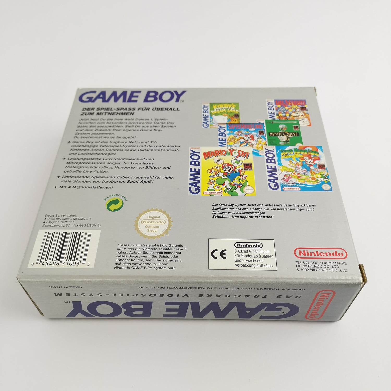 Nintendo Gameboy Classic Konsole : Basic Set NOE | NEU NEW old Stock - Game Boy