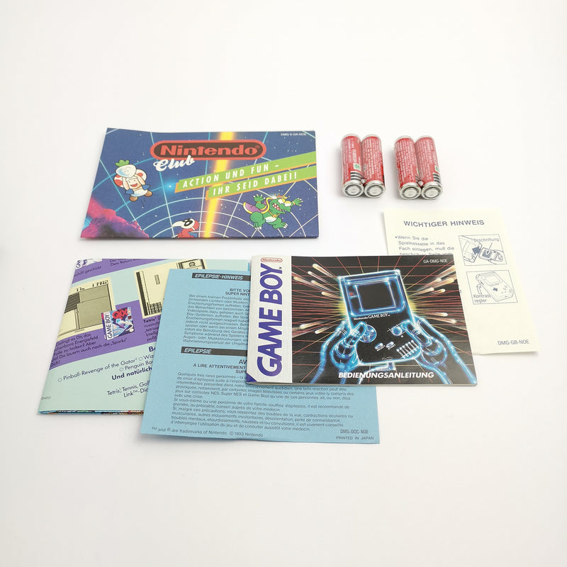 Nintendo Gameboy Classic Konsole : Basic Set NOE | NEU NEW old Stock - Game Boy
