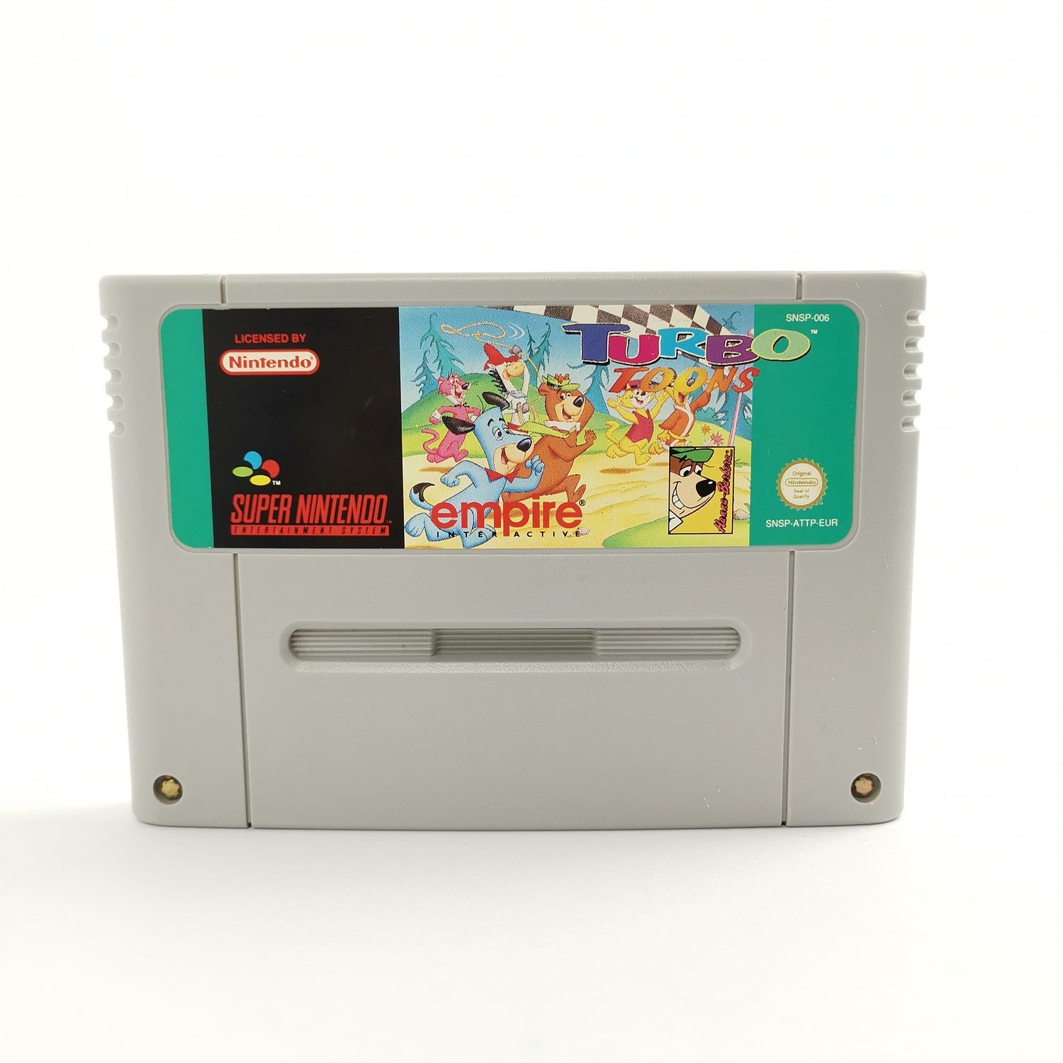 Super Nintendo Game: Turbo Toons | SNES module cartridge - PAL EUR
