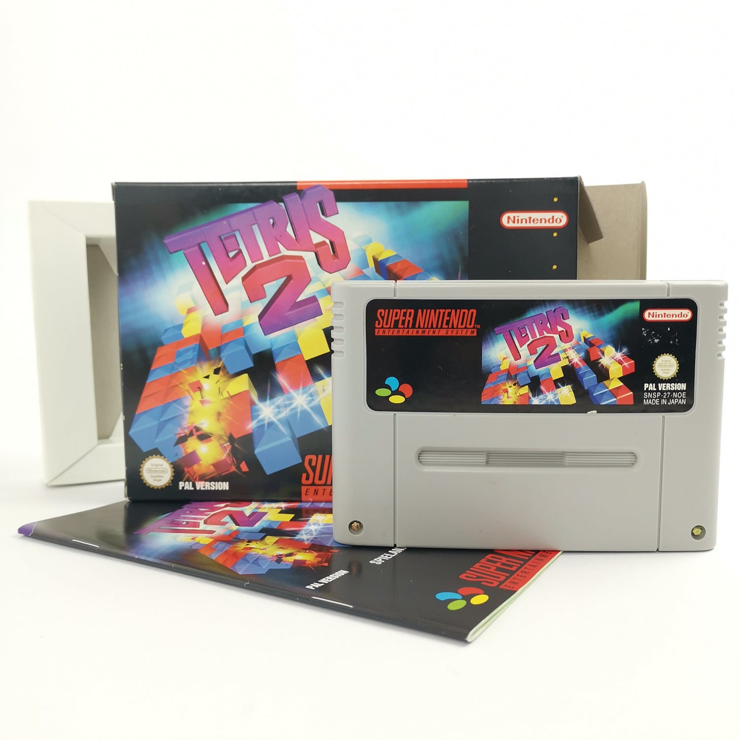 Super Nintendo Spiel : Tetris 2 | SNES OVP - PAL Version NOE