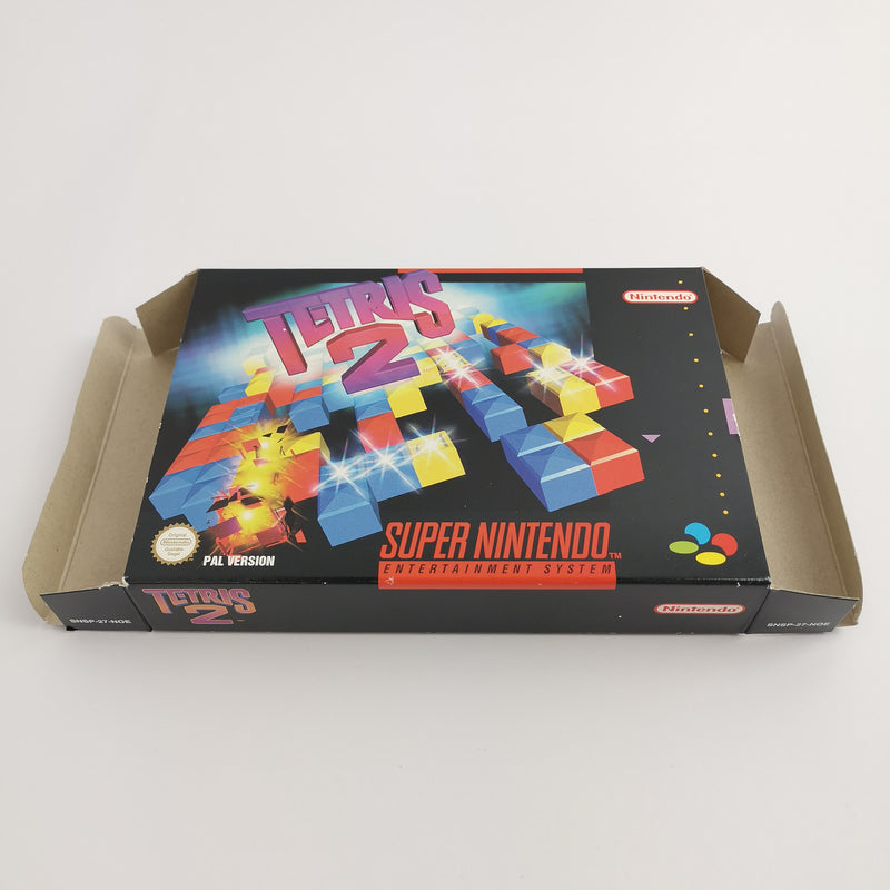 Super Nintendo Game: Tetris 2 | SNES OVP - PAL Version NOE