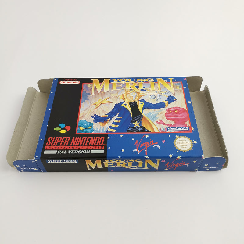 Super Nintendo Spiel : Young Merlin | SNES OVP - PAL Version NOE