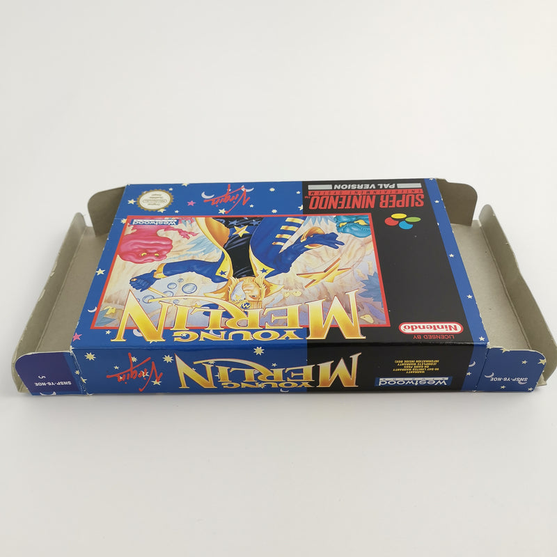 Super Nintendo Spiel : Young Merlin | SNES OVP - PAL Version NOE