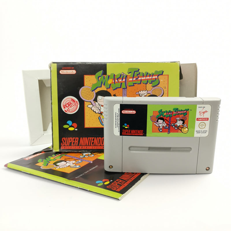 Super Nintendo Game: Smash Tennis | SNES OVP - PAL Version EUR