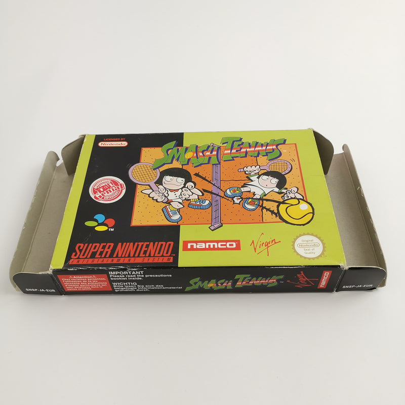 Super Nintendo Game: Smash Tennis | SNES OVP - PAL Version EUR