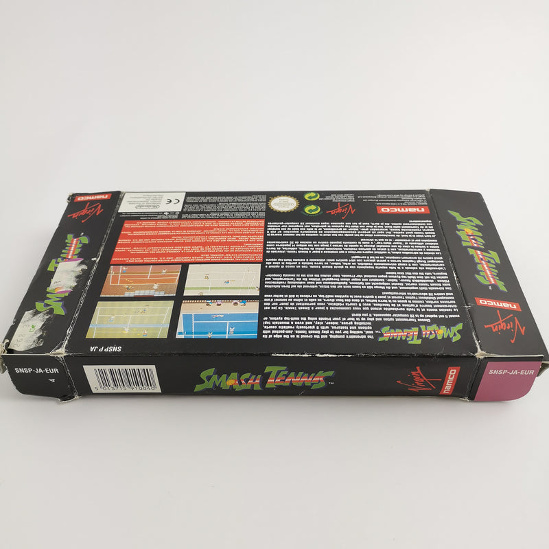 Super Nintendo Game: Smash Tennis | SNES OVP - PAL Version EUR
