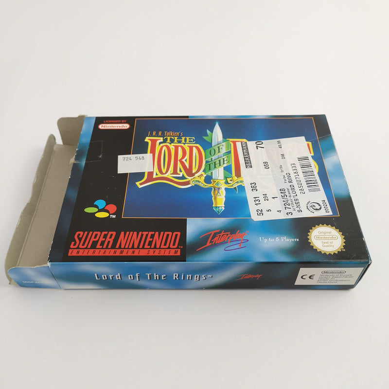 Super Nintendo Spiel : The Lord of the Rings J.R.R. | SNES OVP - PAL Version EUR