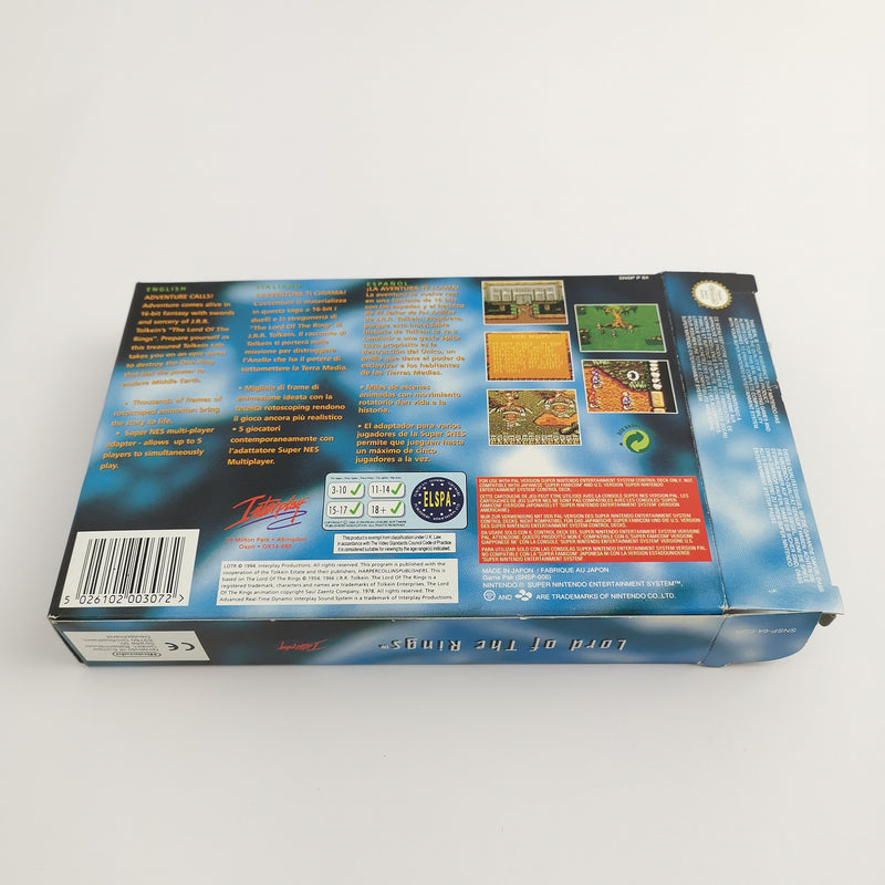 Super Nintendo Spiel : The Lord of the Rings J.R.R. | SNES OVP - PAL Version EUR