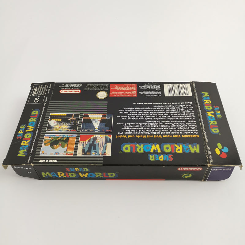 Super Nintendo Game: Super Mario World SMW | SNES OVP - PAL Version NOE
